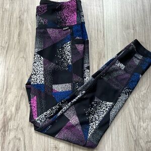 DKNY Multicolor Geometric Leggings